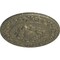 Ekena Millwork Sydney Ceiling Medallion (Fits Canopies up to 5 3/4"), 27 3/4"OD x 2"P, Witch Hazel Crackle CM27SYWHC - alternate 2